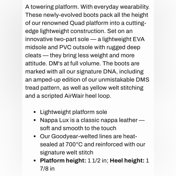 Dr. Martens Audrick Platform Ankle Boot - Picture 10 of 11